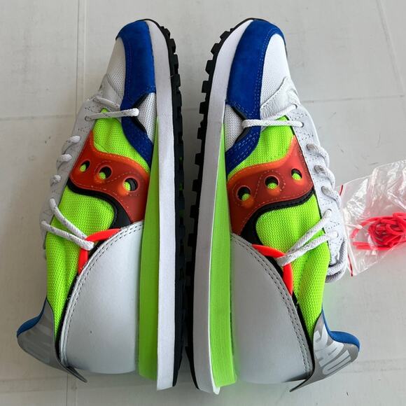 New SAUCONY Jazz DST Running Shoes MEN’S SIZE 10 (W 11.5) White Blue S70528-4 - Picture 6 of 10